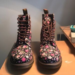 Floral Doc Martin’s